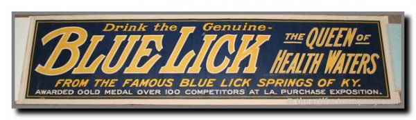 Blue lick springs banner Fuck my sweet young face